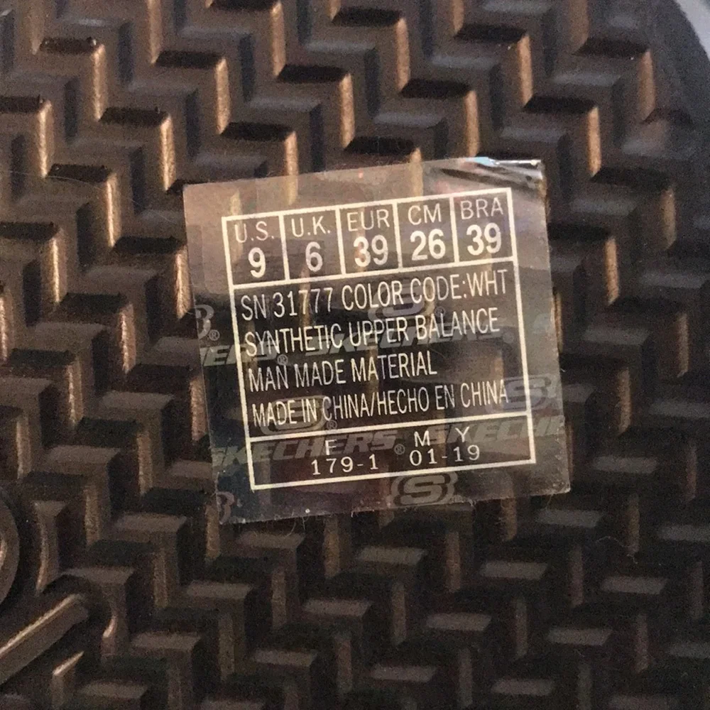 Skechers Memory Foam CALI Strappy Bling Sparkly Wedge Sandals NEW Size 9 39 - Picture 10 of 10